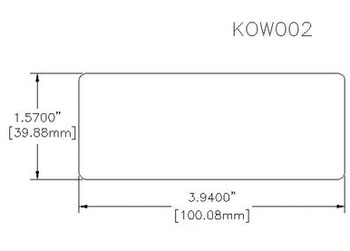 Troop Base 100mm x 40mm