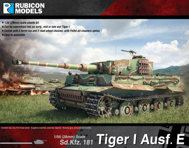 Tiger I Ausf E (1:56th scale / 28mm)