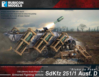 Rubicon Models - German WW2 SdKfz 251/1 Ausf D Stuka zu Fuss