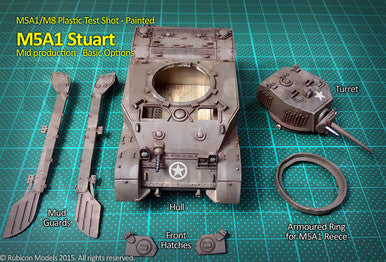 M5A1 Stuart / M5A1 Recce (1:56th scale / 28mm)
