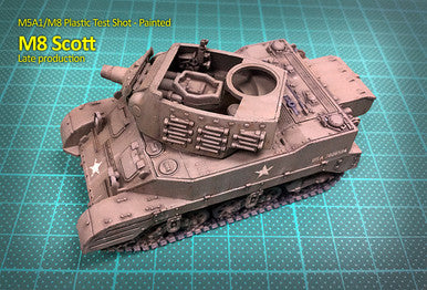 M8 Scott / M5A1 Stuart (1:56th scale / 28mm)