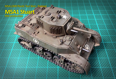 M8 Scott / M5A1 Stuart (1:56th scale / 28mm)