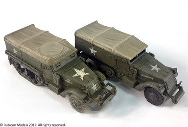 M3/M3A1 Expansion Kit - M21 MMC & Tarpaulin Set (1:56th scale / 28mm)