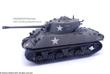 M4A2(76)W Sherman (1:56th scale / 28mm)