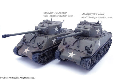 M4A2(76)W Sherman (1:56th scale / 28mm)