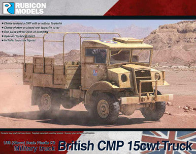 British CMP 15cwt Truck (1:56th scale / 28mm)