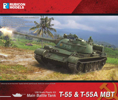T-55 & T-55A (early production) MBT