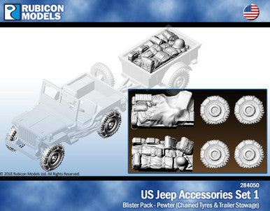 Rubicon Models US Jeep Accessories Set 1