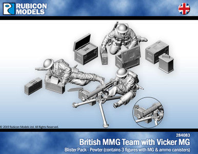 Rubicon Models British Vickers Machine Gun Team