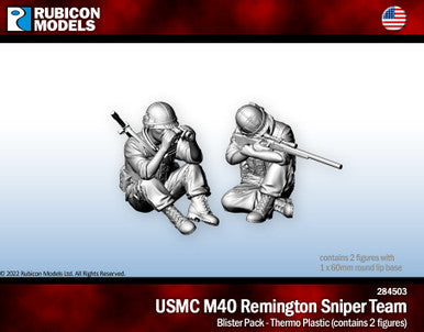 USMC M40 Remington Sniper Team - Siocast