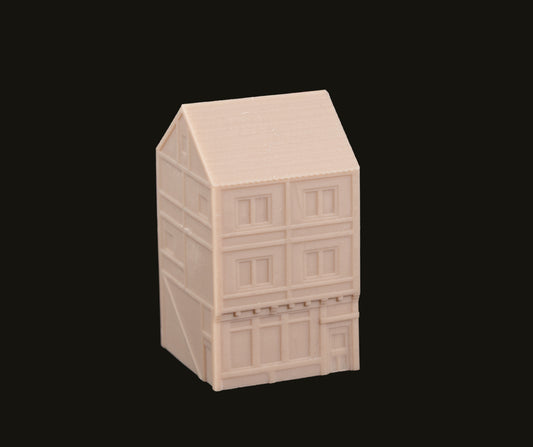 6mm Town Building, Corner - 285SLA114