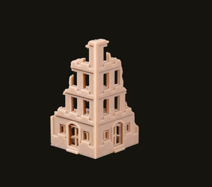 6mm European Ruined City Building - 285SLA149