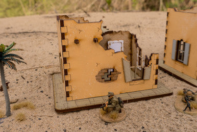 Pre Painted 28mm Middle Eastern Building - 28MPNT099amz