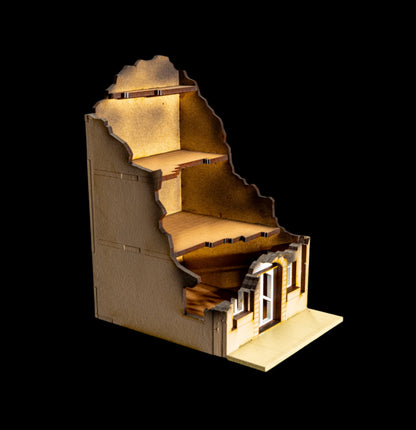28mm European Building - 28MPNT516 (Painted and Assembled)