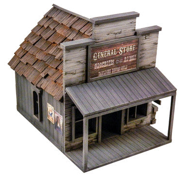 Old West One Story Building - 28MWEST005