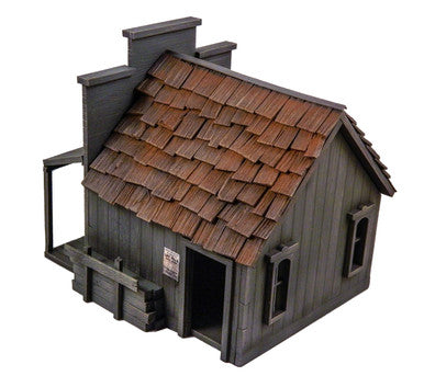 Old West One Story Building - 28MWEST005
