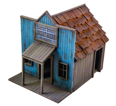 Old West One Story Building - 28MWEST006