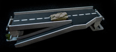 Side Ramp Roadway Section, 2 Lane - 10MROAD156-1