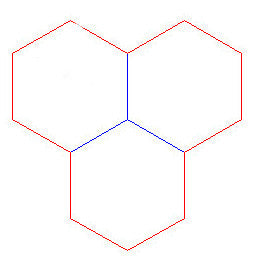 Hex Bases, Triple Hex - (4")