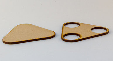 Movement Tray for 1" (25mm) Bases - BAtray3a