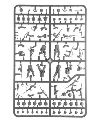 British & Canadian Army infantry - Individual Sprue