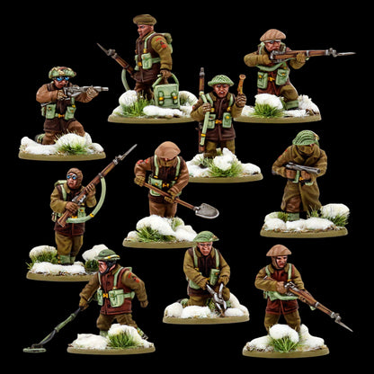 British & Canadian Infantry (Winter) Platoon