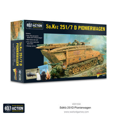 Bolt Action: German Sd.Kfz 251/7 D Pionierwagen (plastic)