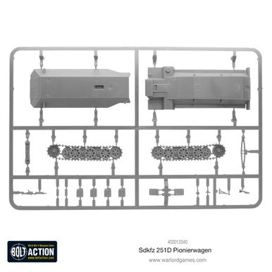 Bolt Action: German Sd.Kfz 251/7 D Pionierwagen (plastic)
