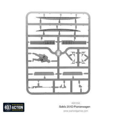 Bolt Action: German Sd.Kfz 251/7 D Pionierwagen (plastic)
