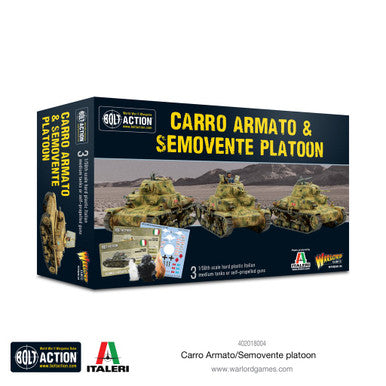 Bolt Action: Italian Carro Armato and Semovente Platoon