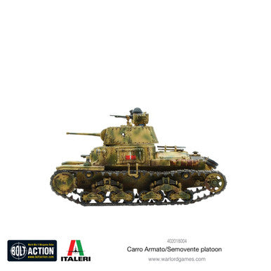 Bolt Action: Italian Carro Armato and Semovente Platoon