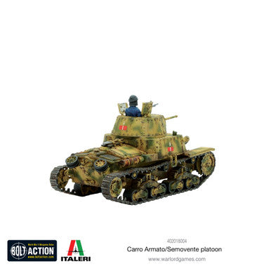 Bolt Action: Italian Carro Armato and Semovente Platoon