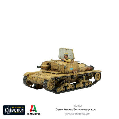 Bolt Action: Italian Carro Armato and Semovente Platoon