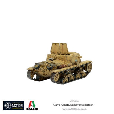 Bolt Action: Italian Carro Armato and Semovente Platoon