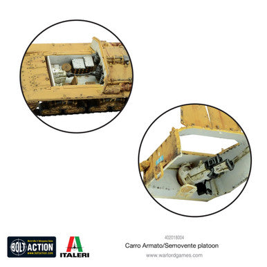 Bolt Action: Italian Carro Armato and Semovente Platoon