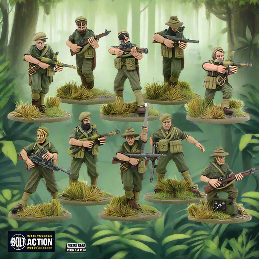 Bolt Action: Australian Independent Commando Squad