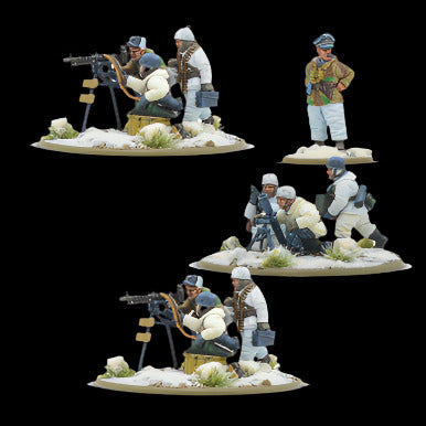 Bolt Action: Fallschirmjager (winter) Heavy Weapon Platoon