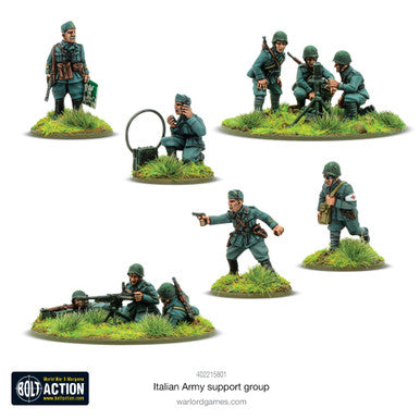 Bolt Action: Italian Army - Support Group