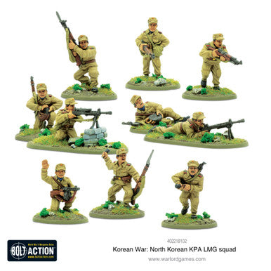 Bolt Action: North Korean KPA LMG Squad