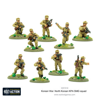 Bolt Action: North Korean KPA SMG Squad