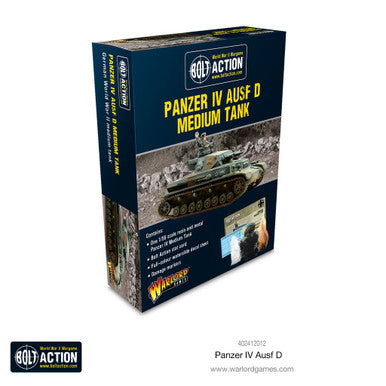 Bolt Action: Panzer IV Ausf D Medium Tank