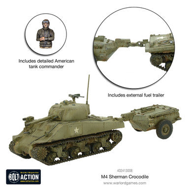 Bolt Action: Sherman Crocodile Flamethrower Tank