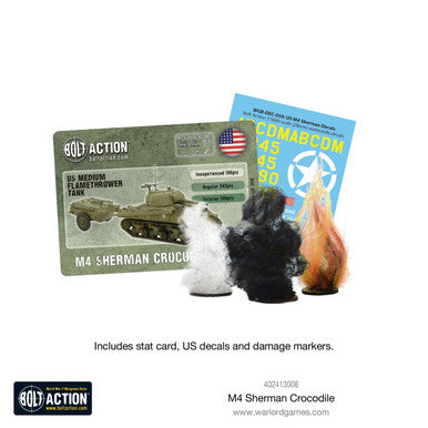 Bolt Action: Sherman Crocodile Flamethrower Tank