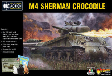 Bolt Action: Sherman Crocodile Flamethrower Tank