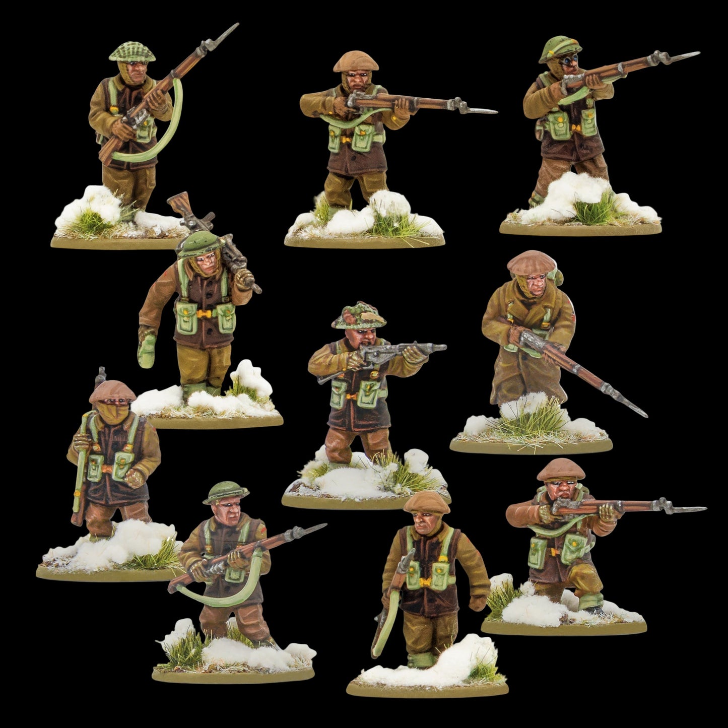 Crossing the Rhine' - British & Canadian infantry (Winter) Starter Army