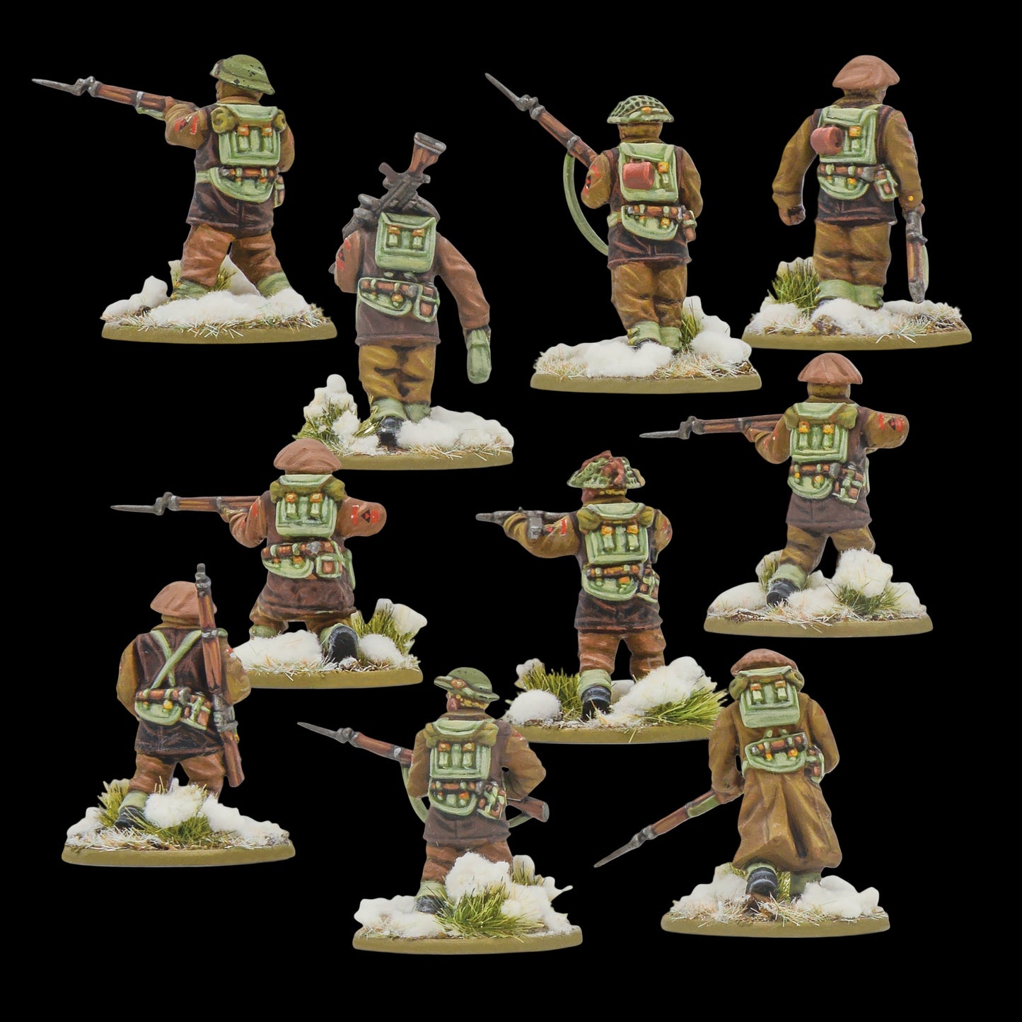 Crossing the Rhine' - British & Canadian infantry (Winter) Starter Army