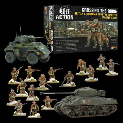 Crossing the Rhine' - British & Canadian infantry (Winter) Starter Army