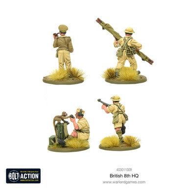 Bolt Action: 8th Army HQ Team