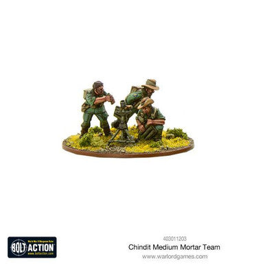 Bolt Action: Chindit Medium Mortar team