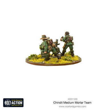 Bolt Action: Chindit Medium Mortar team
